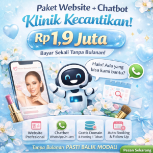 Paket Website & Chatbot Klinik Kecantikan