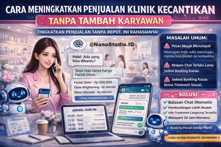 Cara Meningkatkan Penjualan Klinik Kecantikan Tanpa Tambah Karyawan